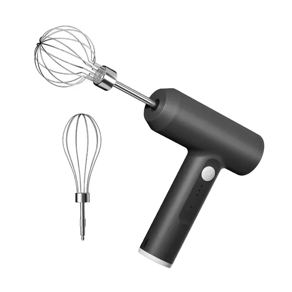 Handheld Electric Egg Beater Mini Battery Powered Milk Frother