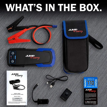 2025 HOT NEW STOCK ARRIVALS JNC325 Jump-N-Carry 2000A 12 Volt Jump Starter For Up To 8.0L And 6.0L Diesel Engines