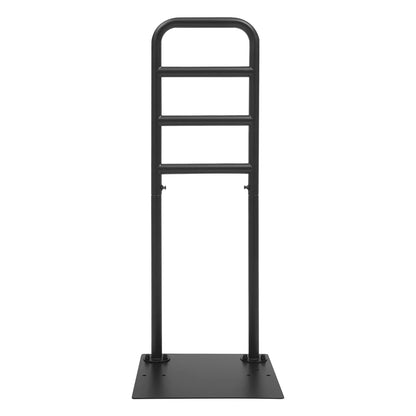 Black Steel 38.5*36.5*102cm Sofa Standing Armrest Four-gear Height To Help The Old Man Get Up Booster