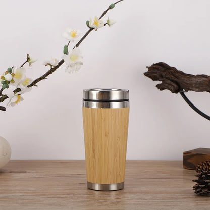Display Bamboo Coffee Cup