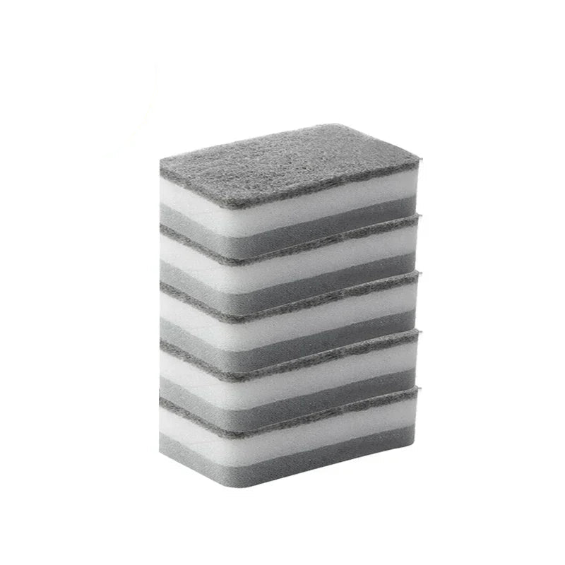 30/5Pcs Magic Cleaning Sponges Double-Sided Reusable Kitchen Sponge