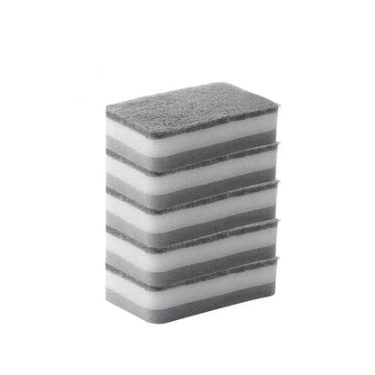 30/5Pcs Magic Cleaning Sponges Double-Sided Reusable Kitchen Sponge