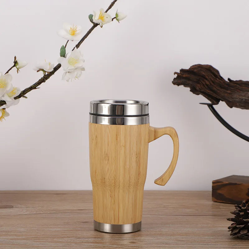 Display Bamboo Coffee Cup