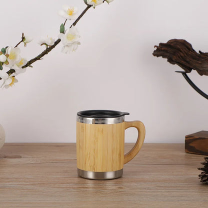 Display Bamboo Coffee Cup