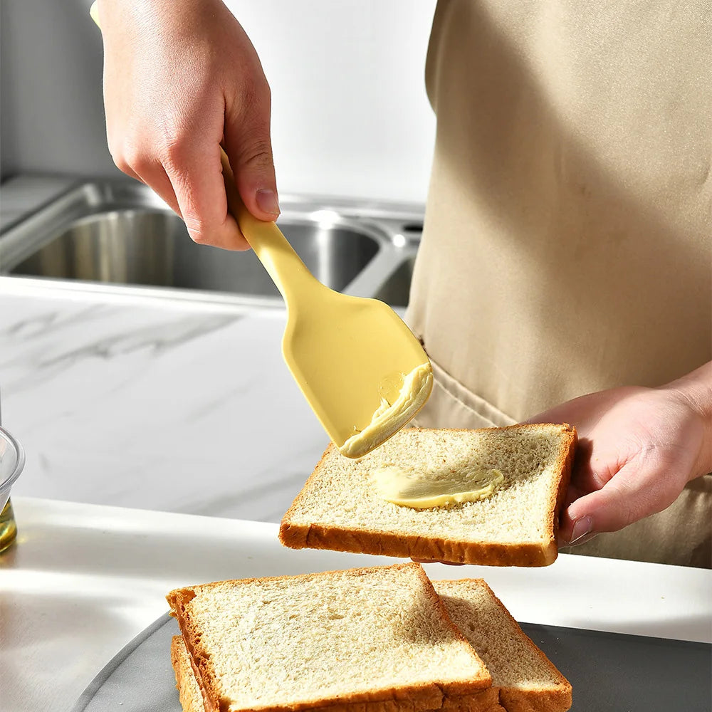 Silicone Kitchen Utensil Set With Non-Stick Silicone Spatula