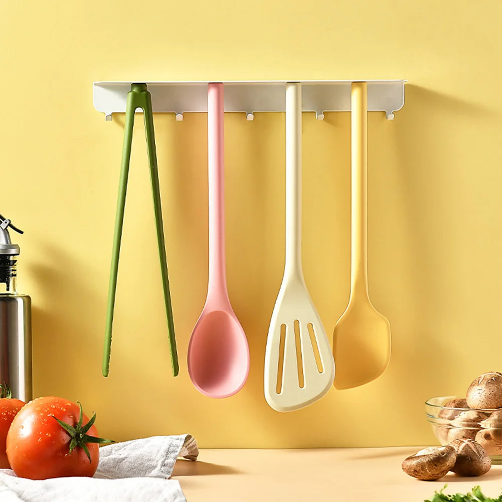 Silicone Kitchen Utensil Set With Non-Stick Silicone Spatula