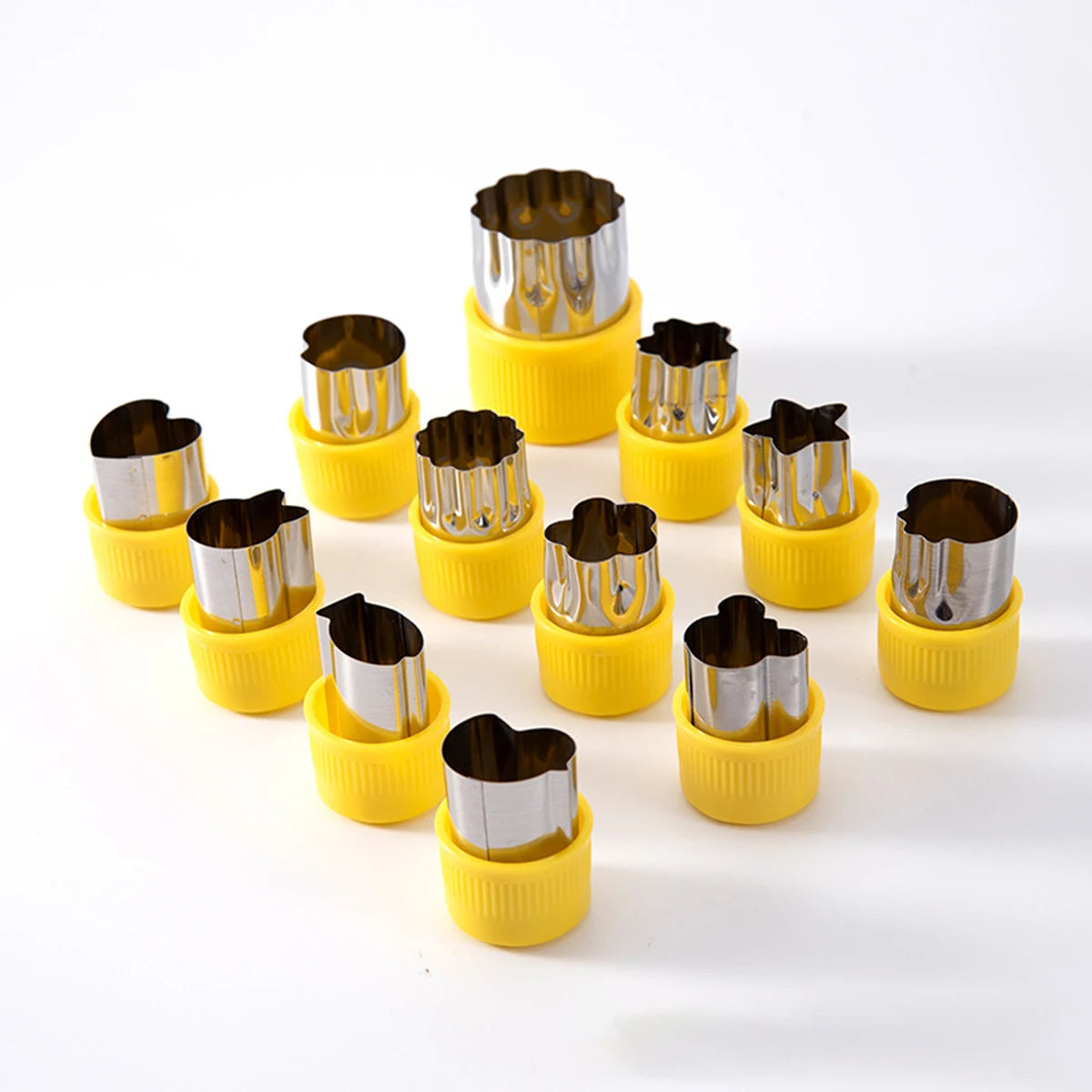 12 Pcs Vegetable Cutter Shapes Sets