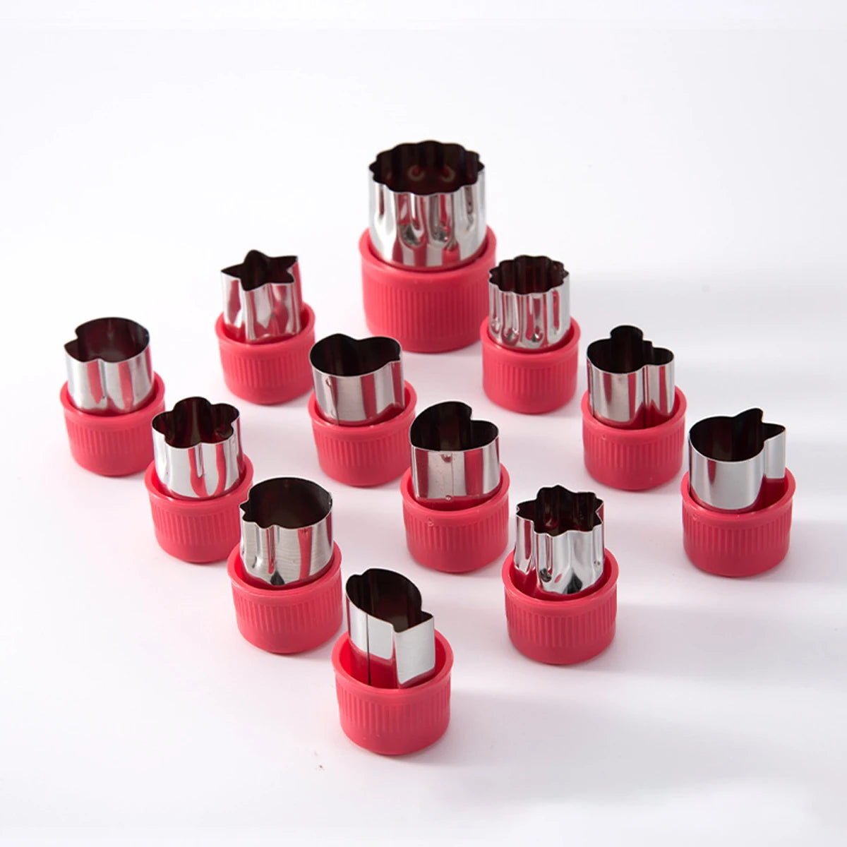 12 Pcs Vegetable Cutter Shapes Sets