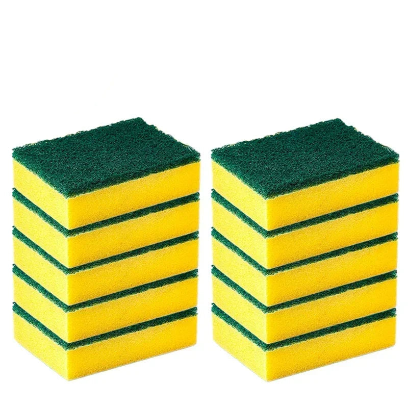 30/5Pcs Magic Cleaning Sponges Double-Sided Reusable Kitchen Sponge