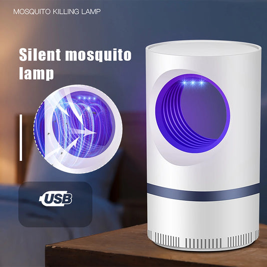 Verpetridure™ SilentZap Pro – Electric Mosquito Killer Lamp with Suction Trap for Indoor & Outdoor Protection