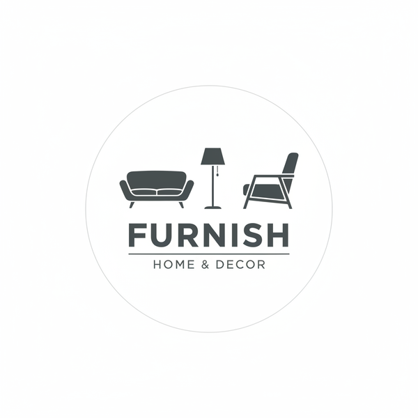 Furniture store logo with proper spacing